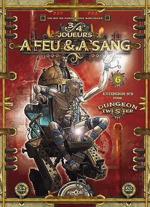 Dungeon Twister: À Feu et À Sang doboz