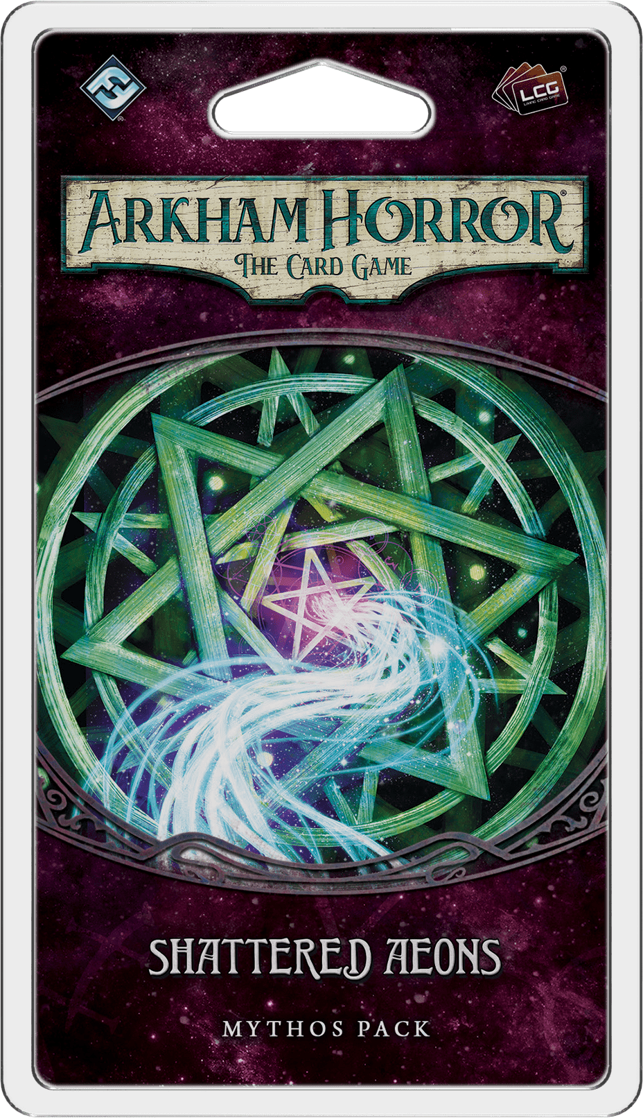 Arkham Horror: The Card Game – Shattered Aeons: Mythos Pack doboz