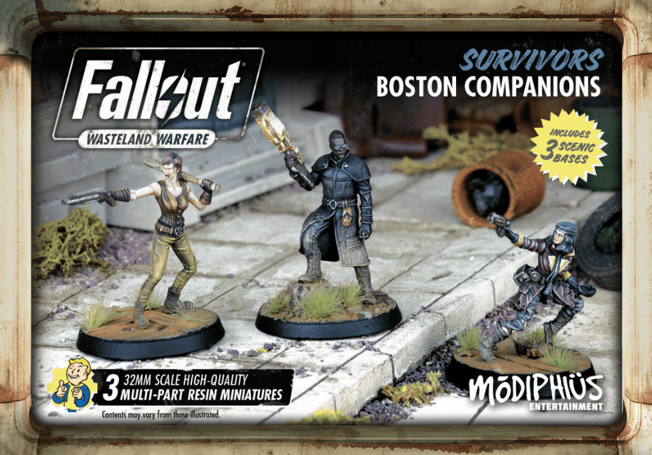 Fallout: Wasteland Warfare – Survivors: Boston Companions doboz