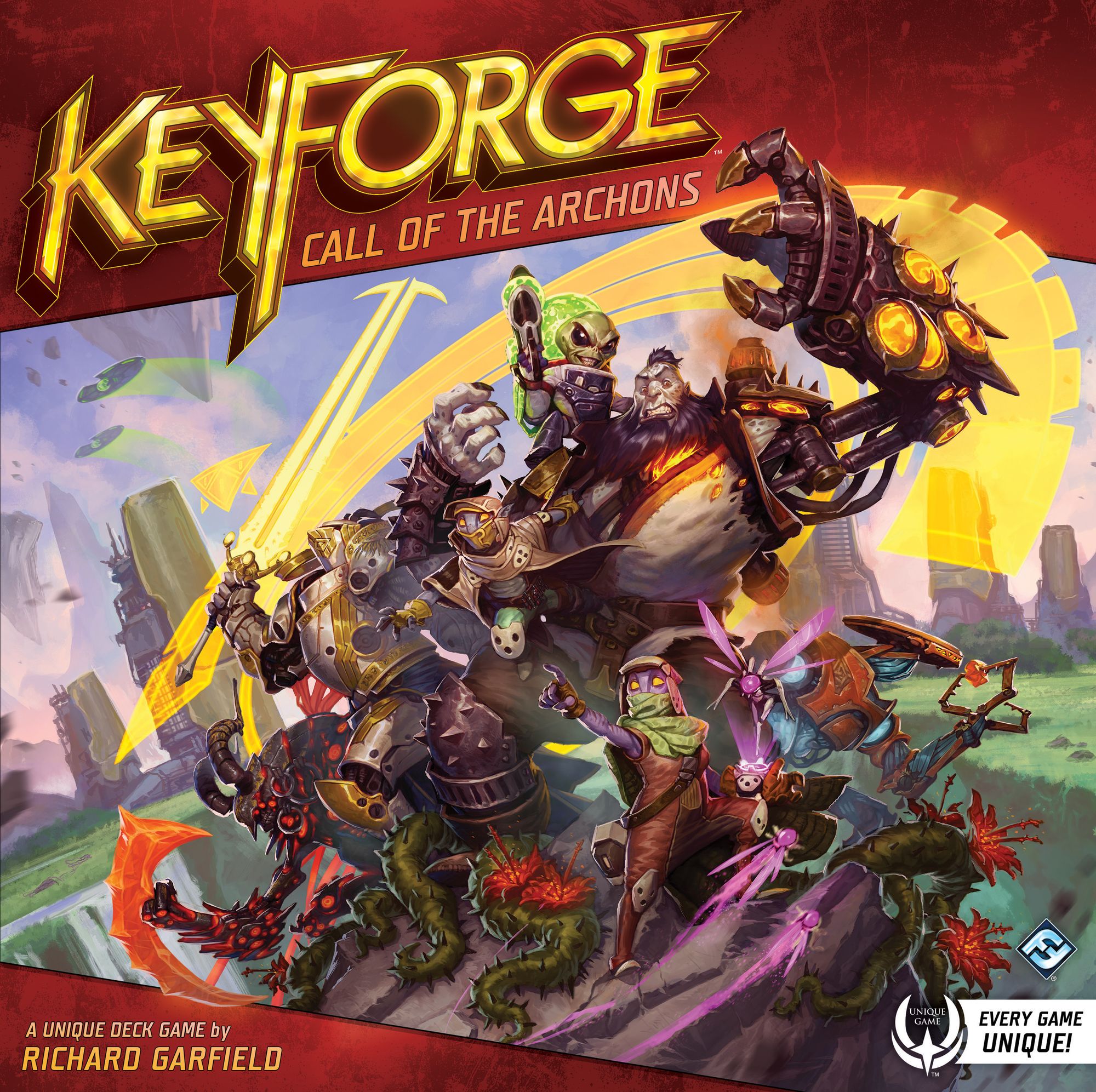 KeyForge: Call of the Archons box art