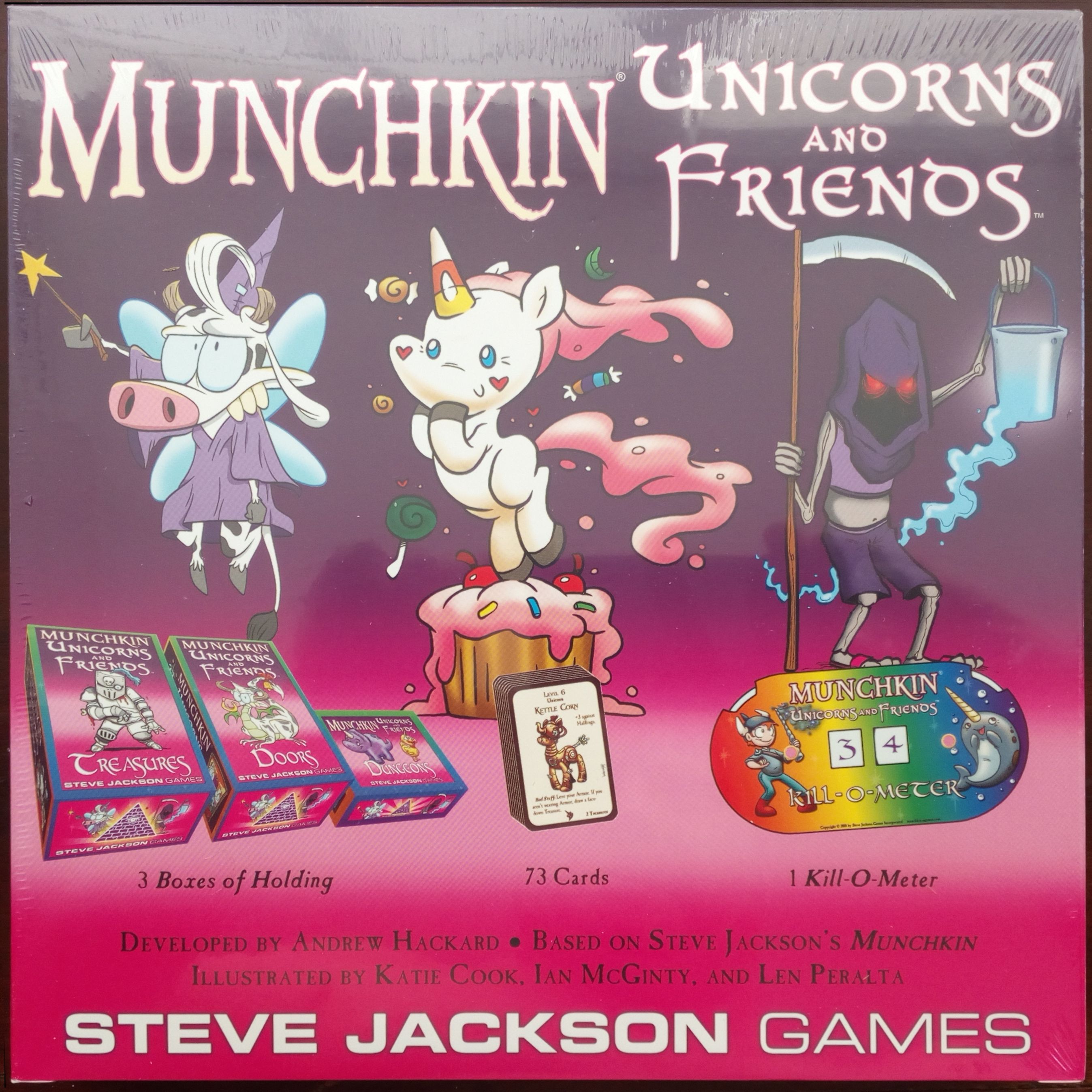 Munchkin: Unicorns and Friends box art