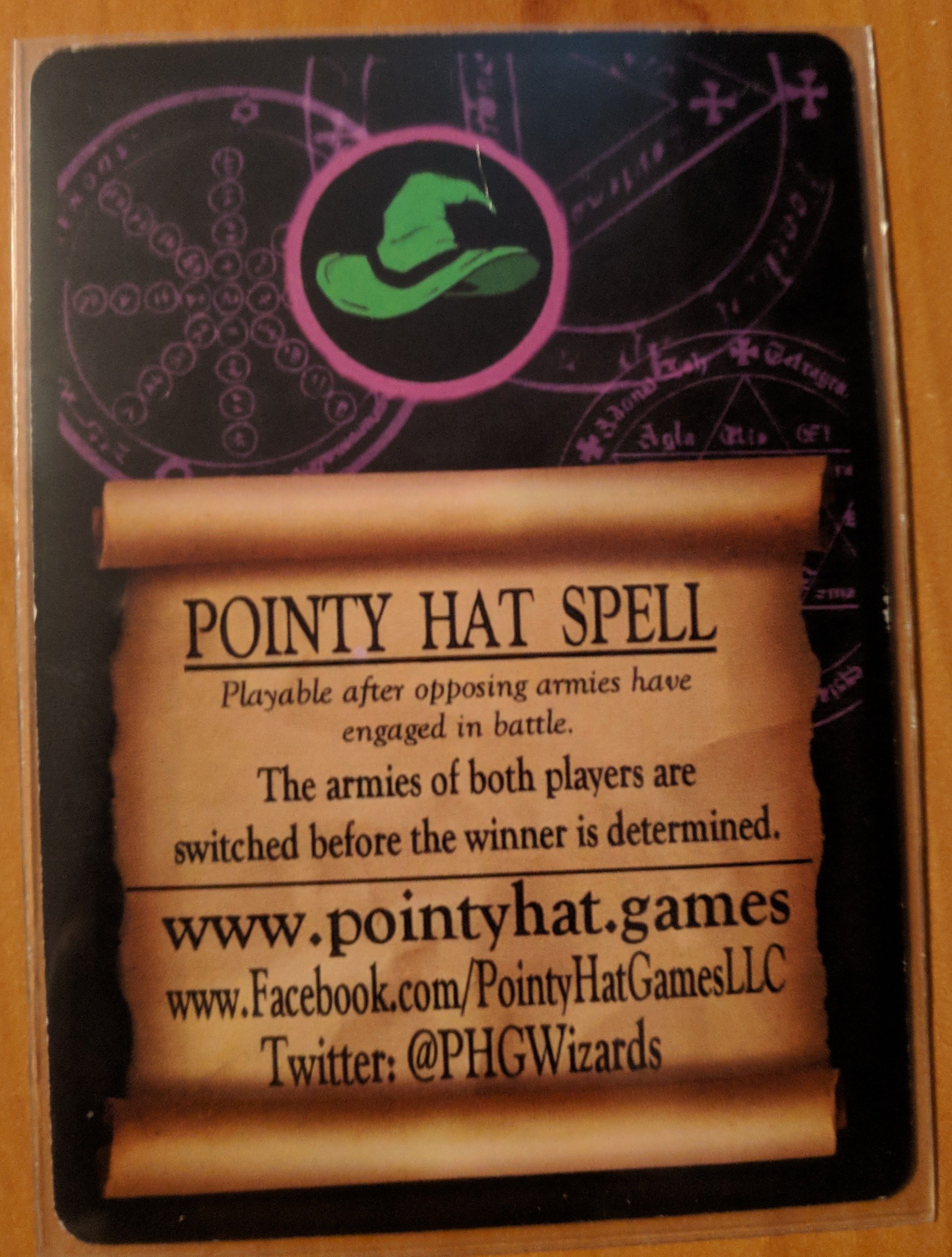 Coperta Elemental Conflux: Pointy Hat Spell Promo Card