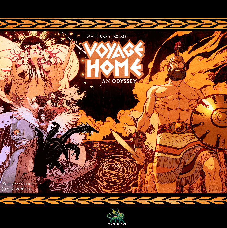 Coperta Voyage Home: An Odyssey