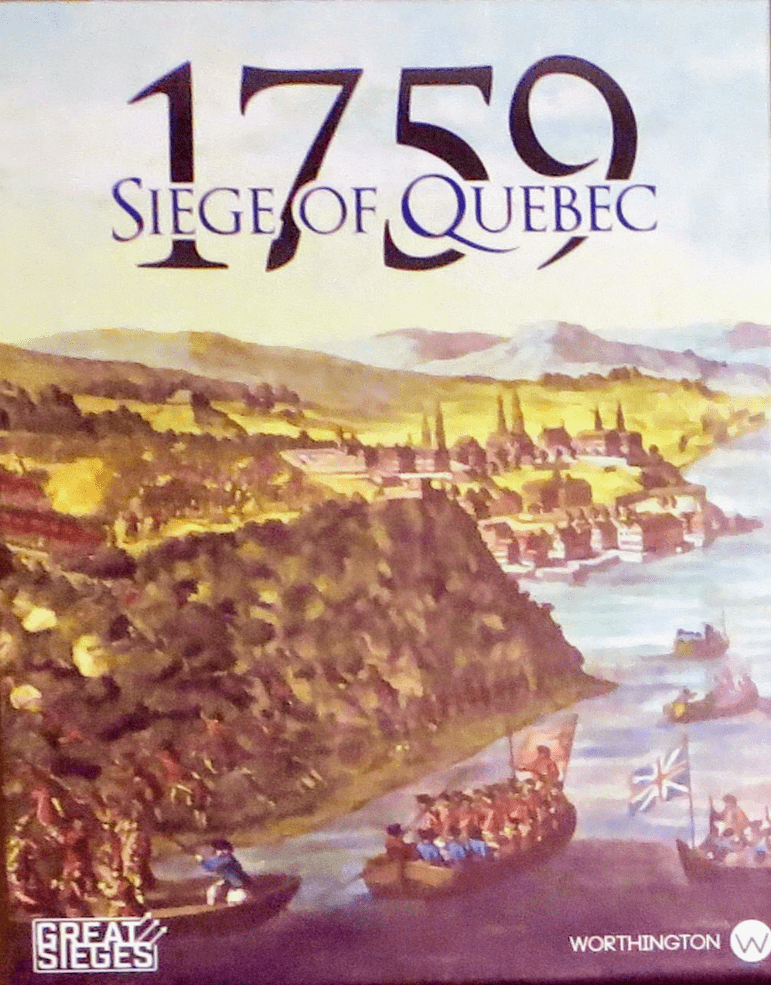 Coperta 1759 Siege of Quebec