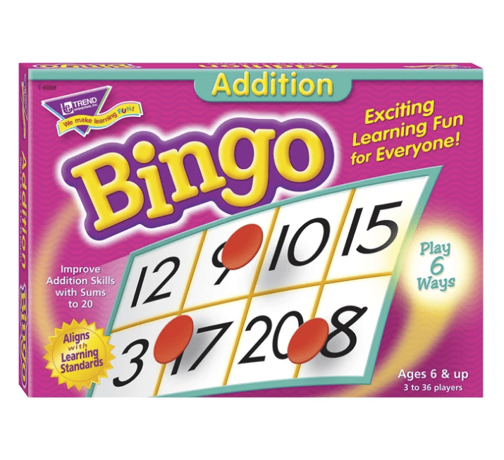 Addition Bingo box art