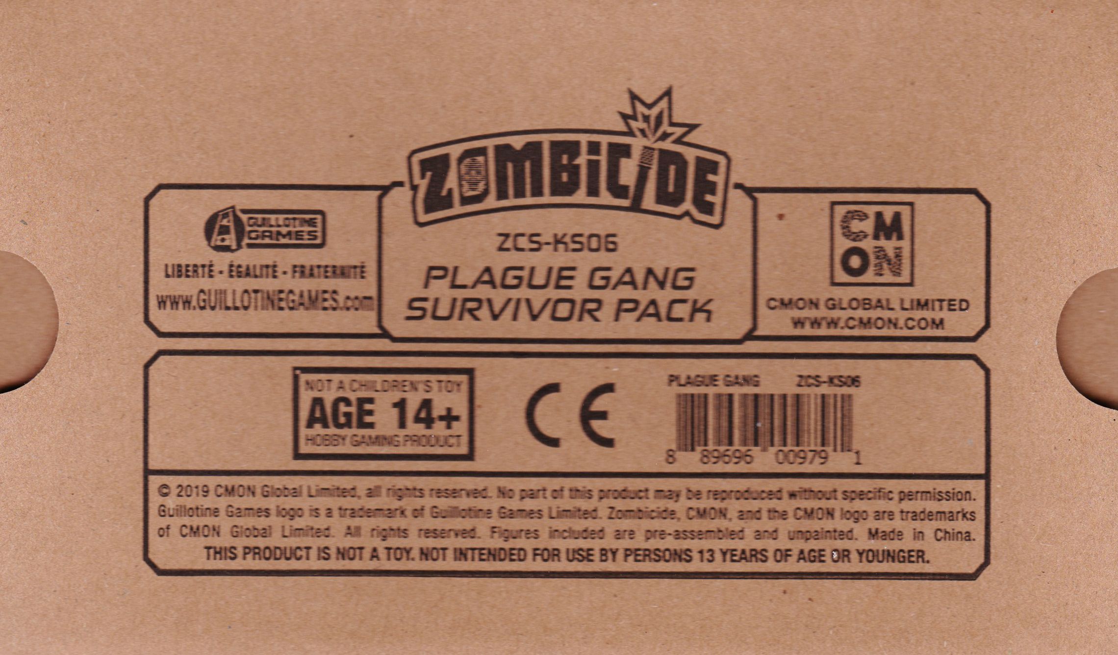 Zombicide: Invader – Plague Gang Survivor Pack box art
