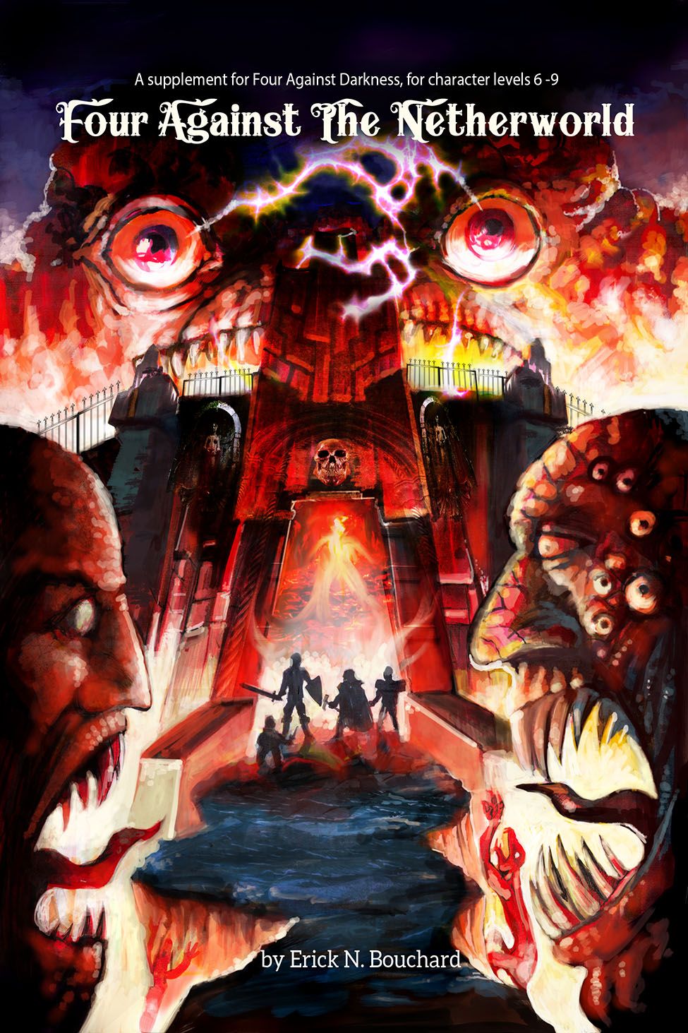Four Against the Netherworld: A Supplement for Four Against Darkness box art
