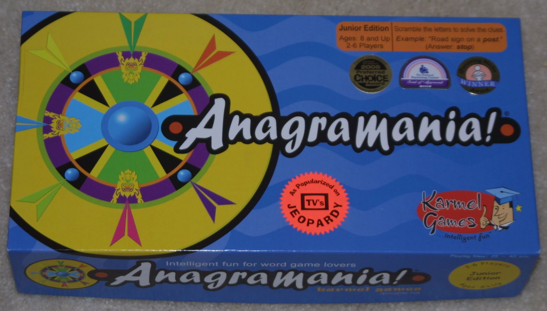 Anagramania Junior Edition doboz