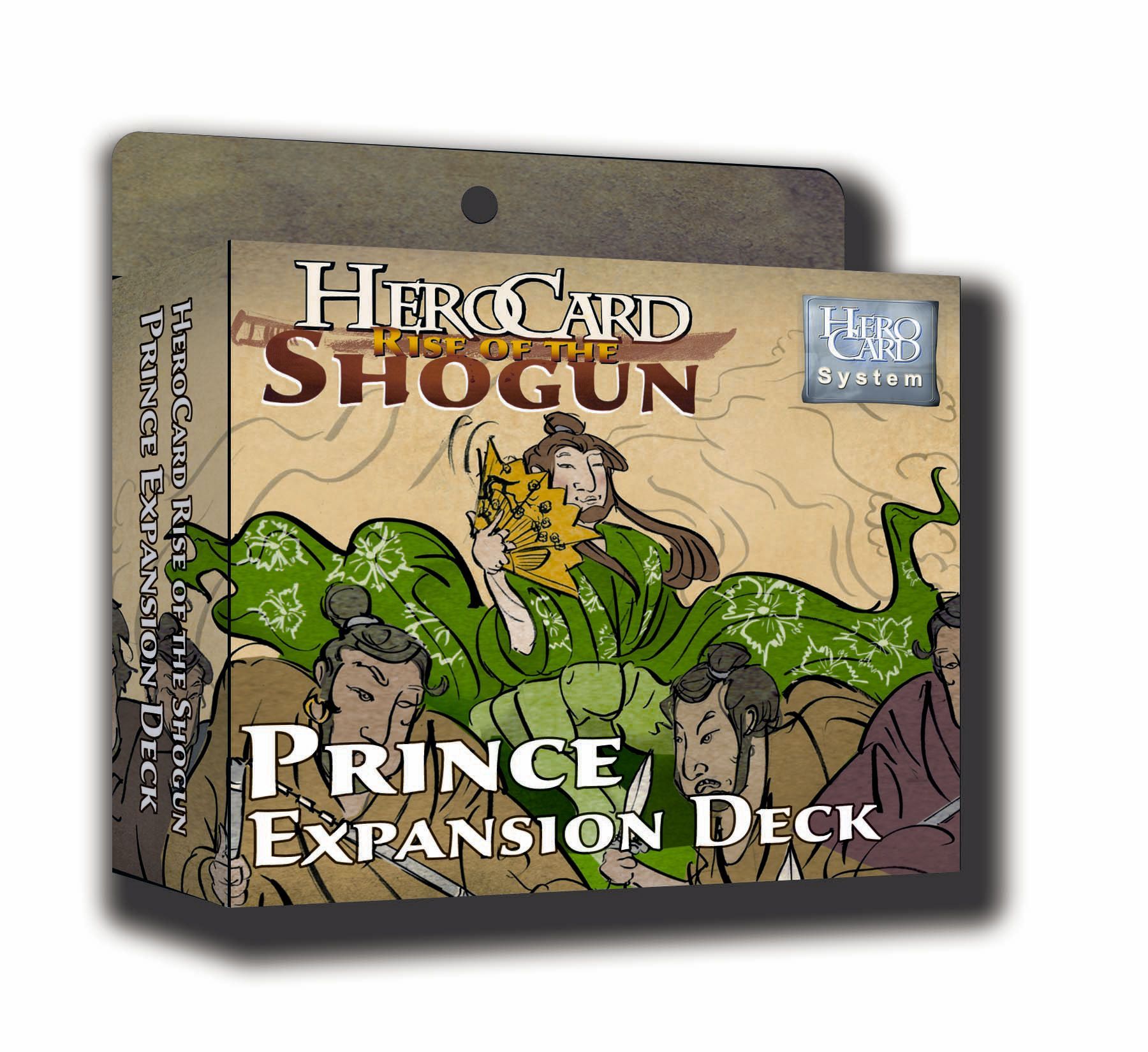HeroCard: Rise of the Shogun – Prince Expansion Deck doboz