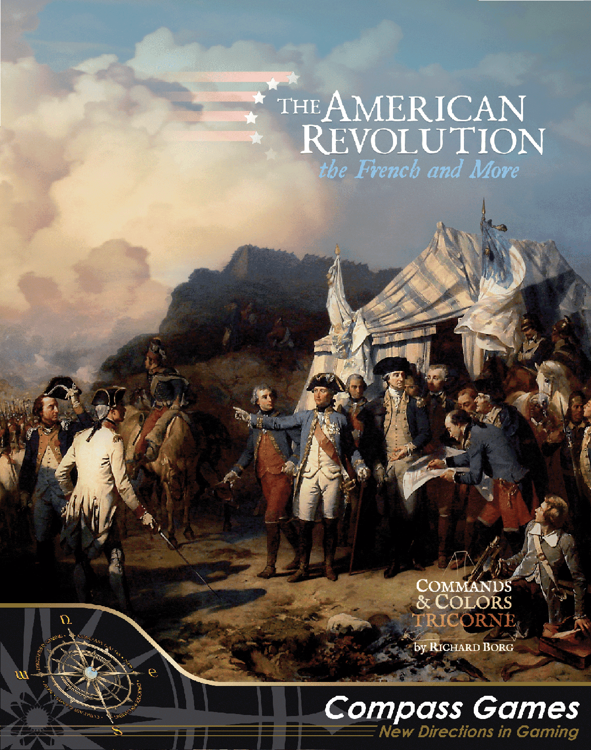 Commands & Colors Tricorne: The American Revolution – The French & More! box art