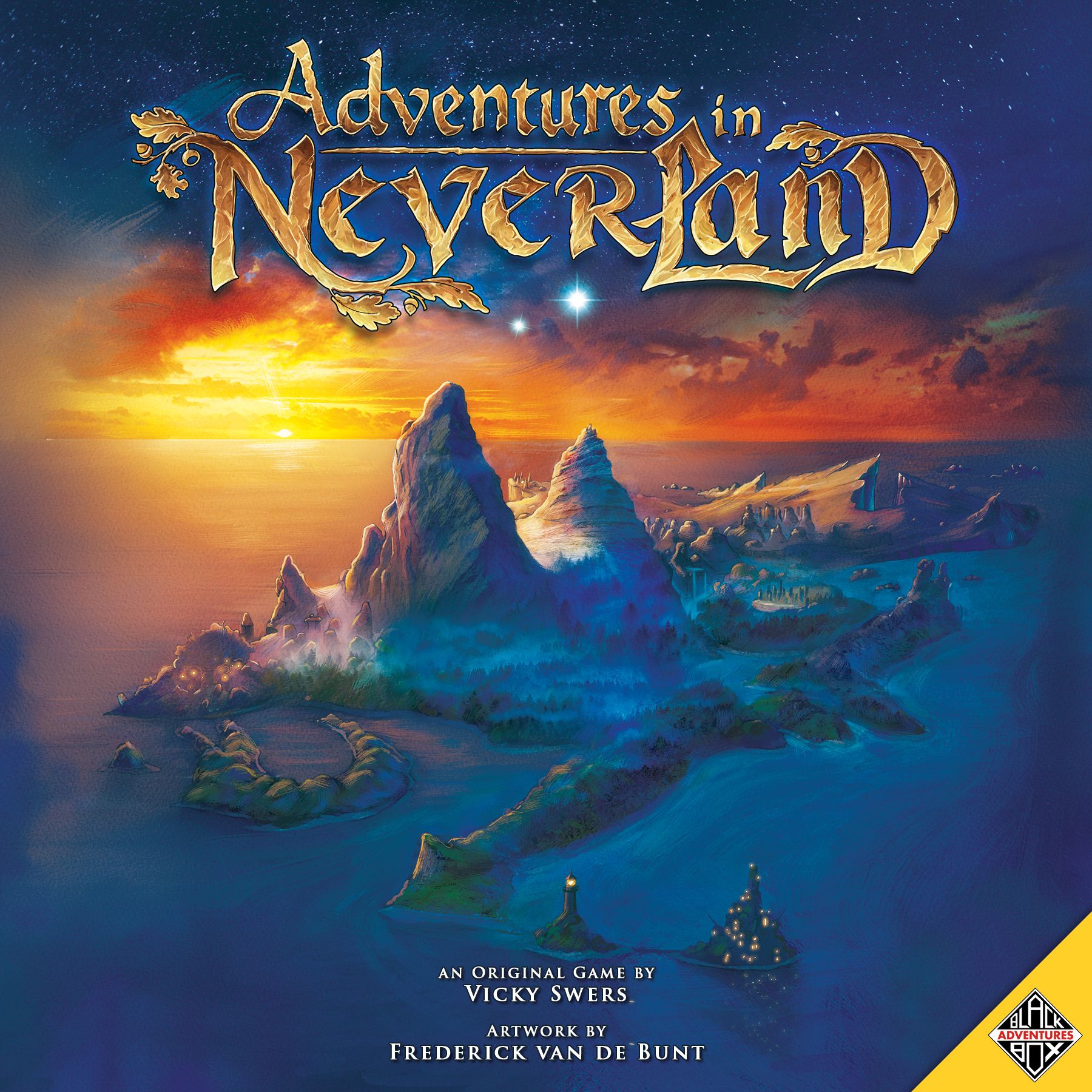 Adventures in Neverland doboz