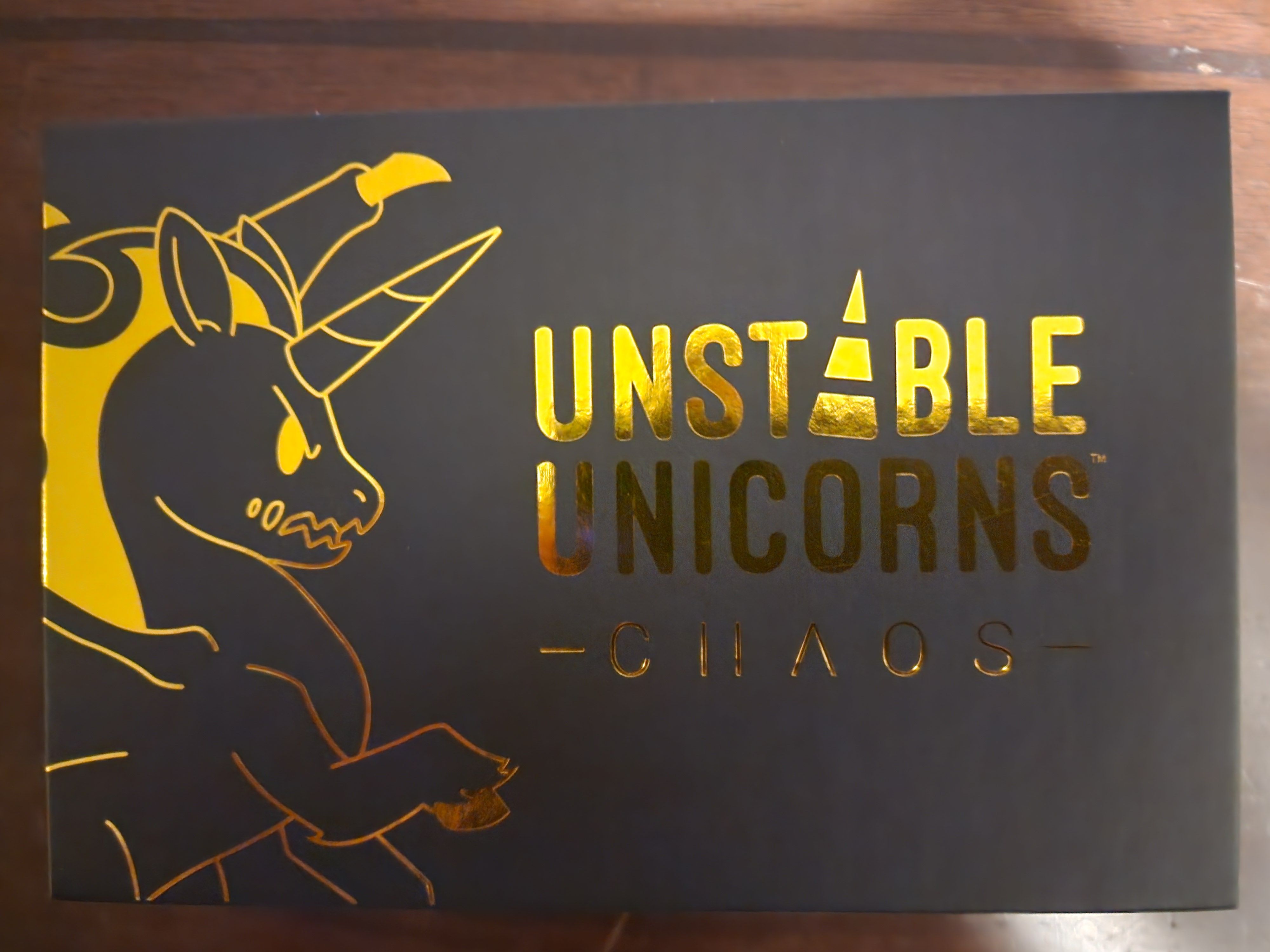 Unstable Unicorns: Chaos box art