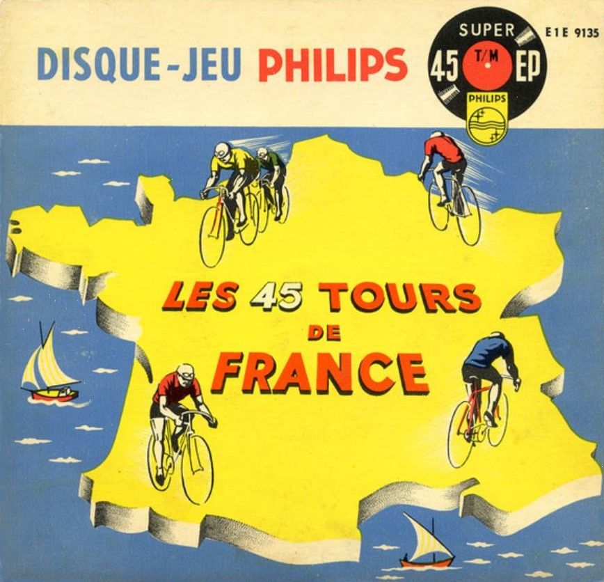 Coperta Les 45 Tours de France