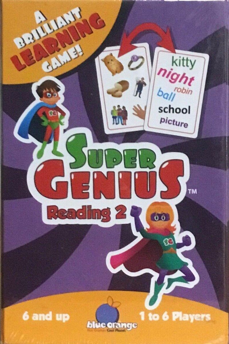 Coperta Super Genius: Reading 2