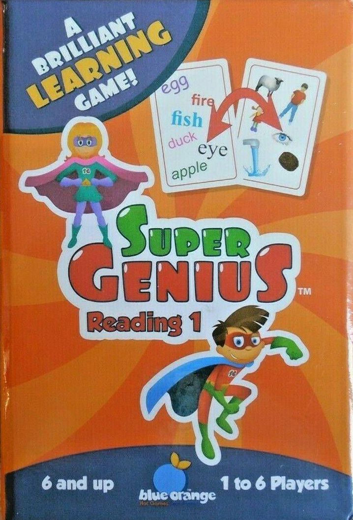Coperta Super Genius: Reading 1