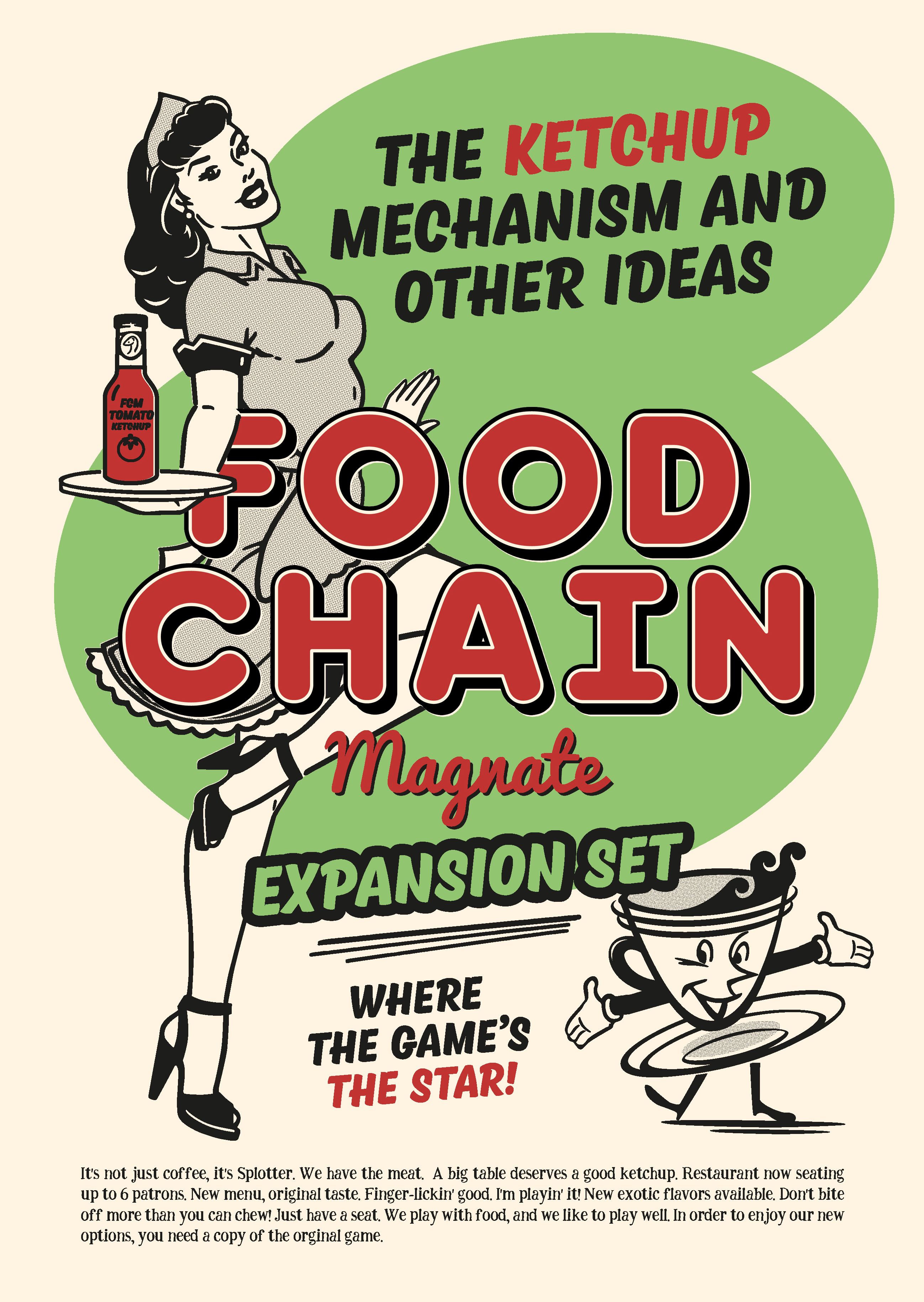 Food Chain Magnate: The Ketchup Mechanism & Other Ideas box art