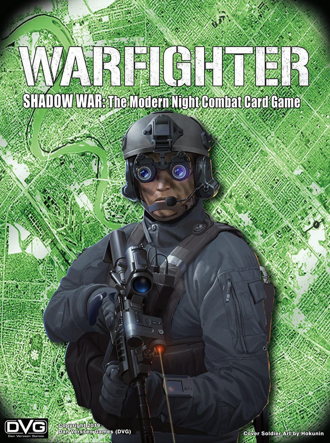 Warfighter Shadow War: The Modern Night Combat Card Game box art