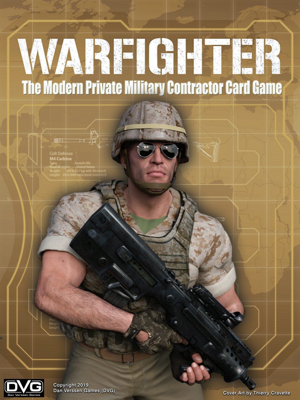 Coperta Warfighter: The Private Military Contractor Card Game