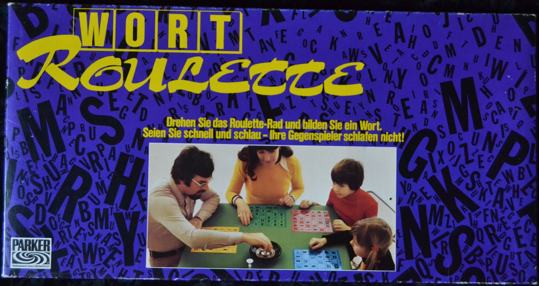 Wort Roulette doboz