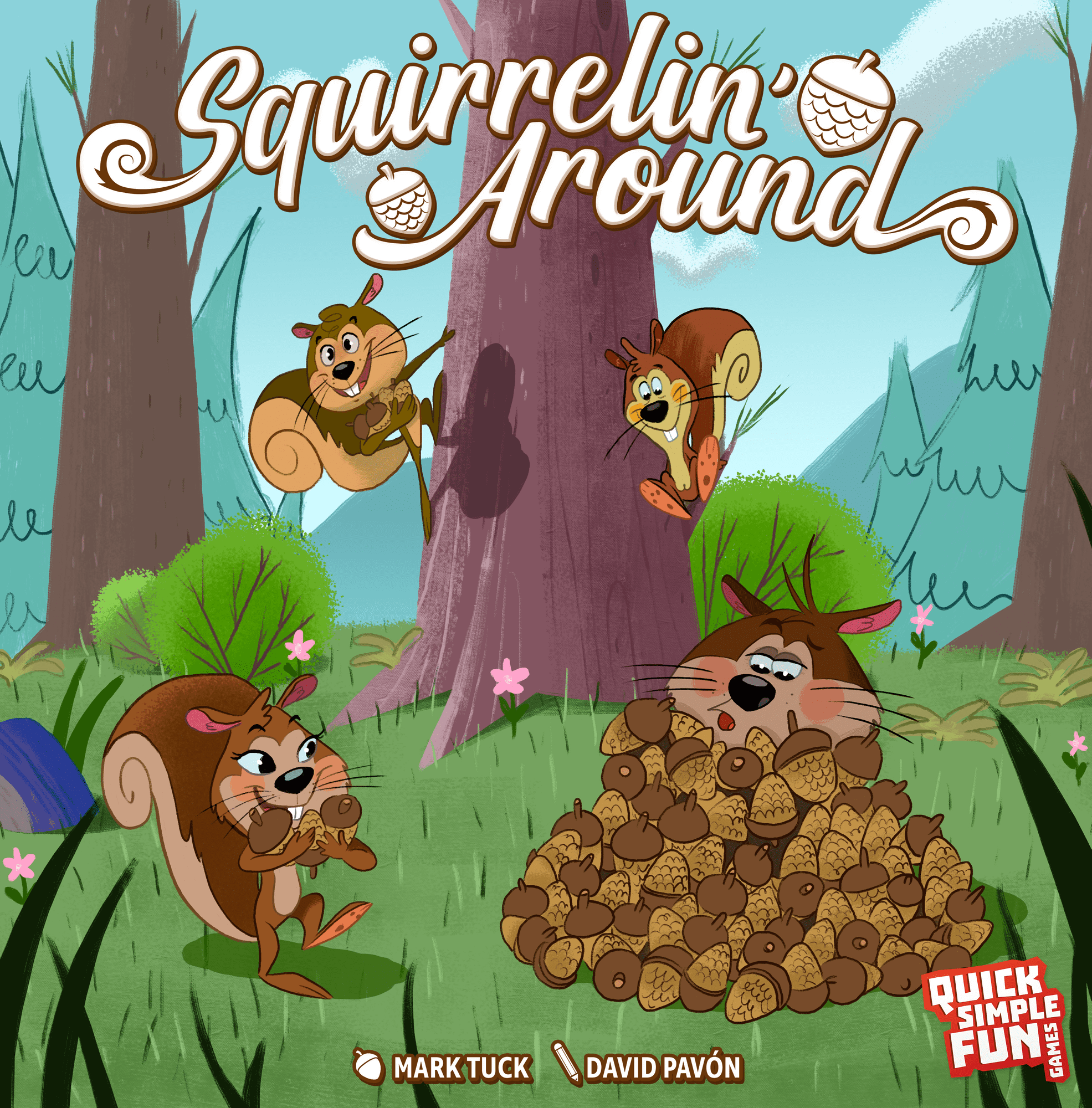 Squirrelin' Around box art