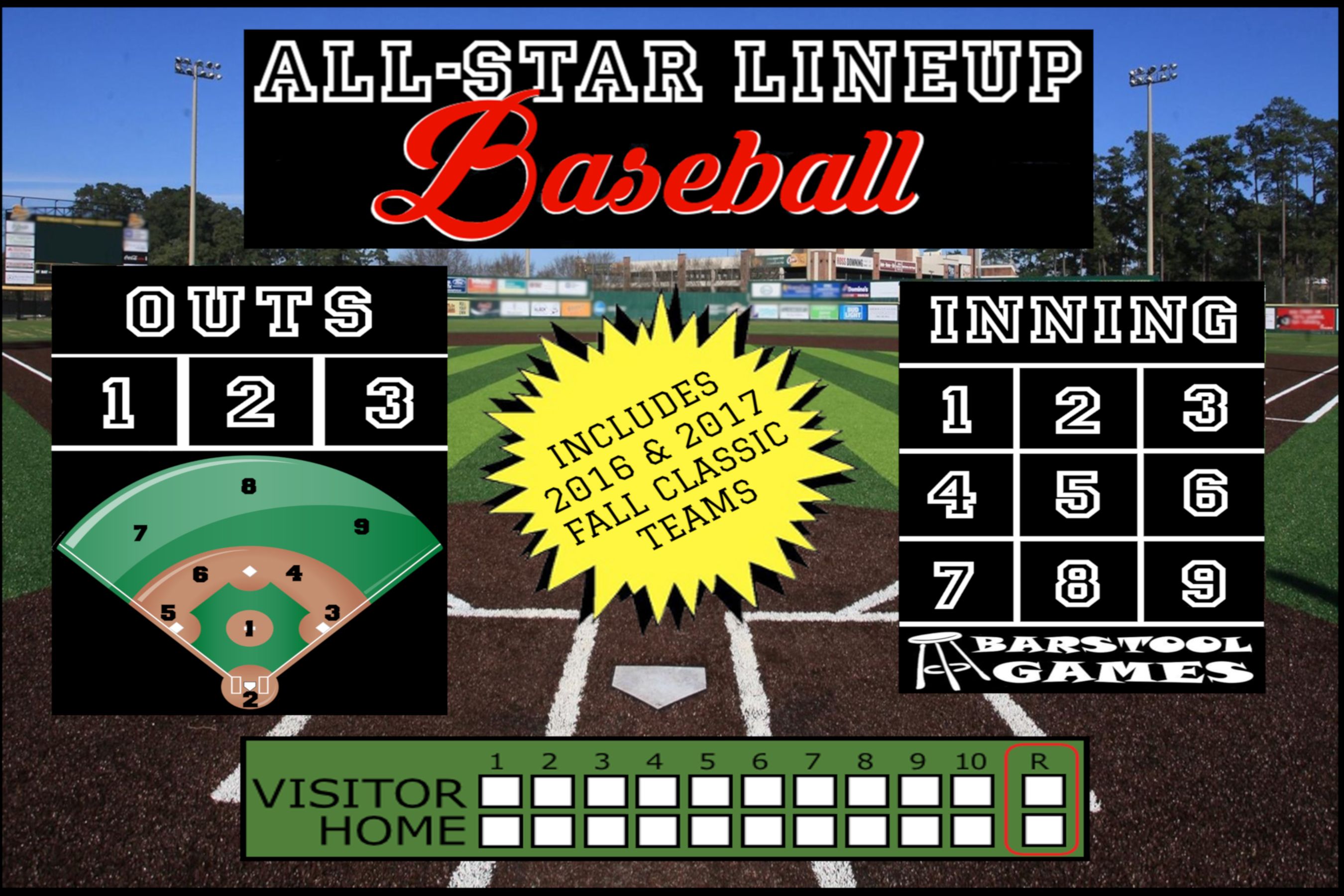 Coperta All-Star Lineup Baseball