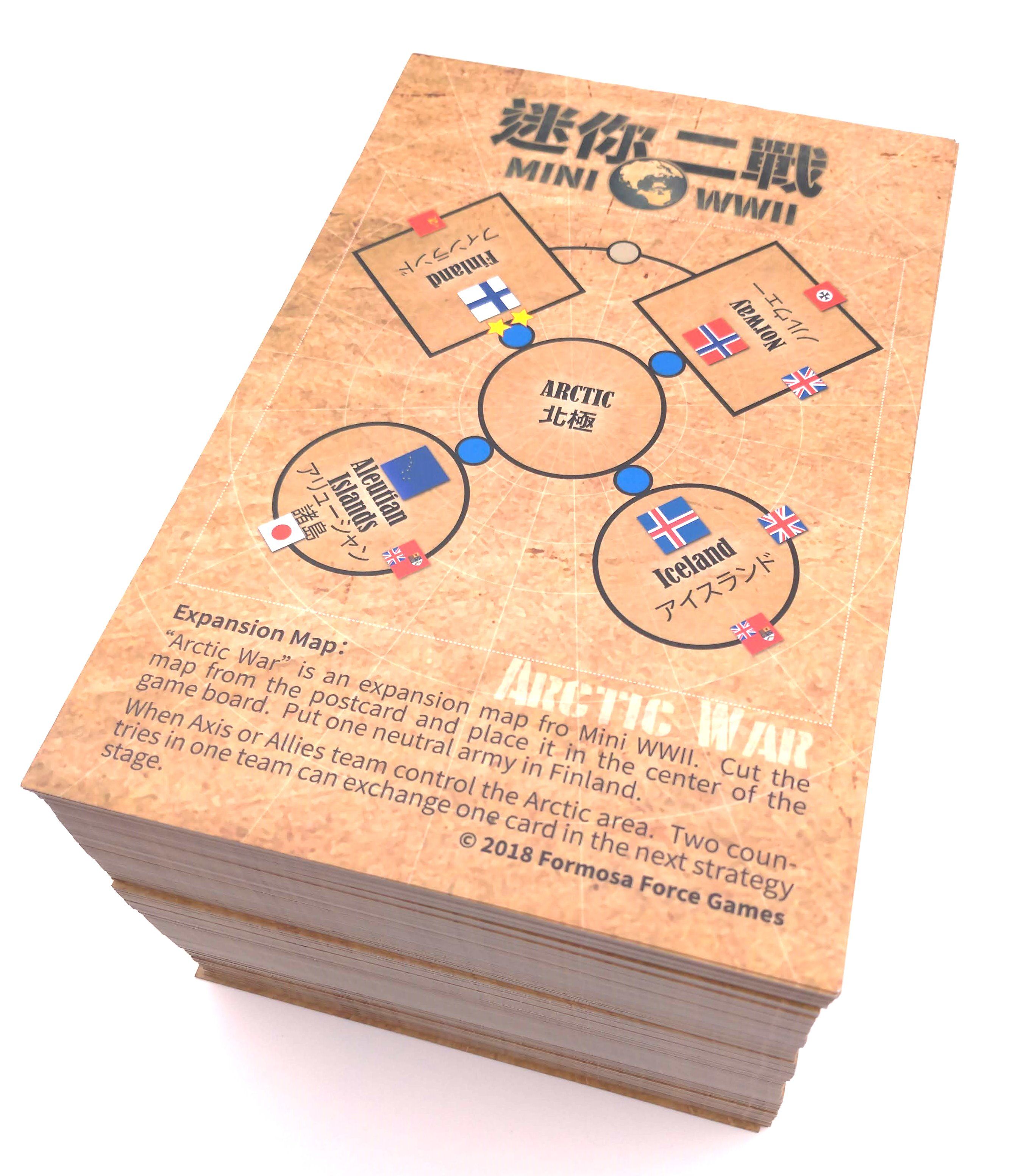 Mini WWII: Arctic War Promo Postcard box art