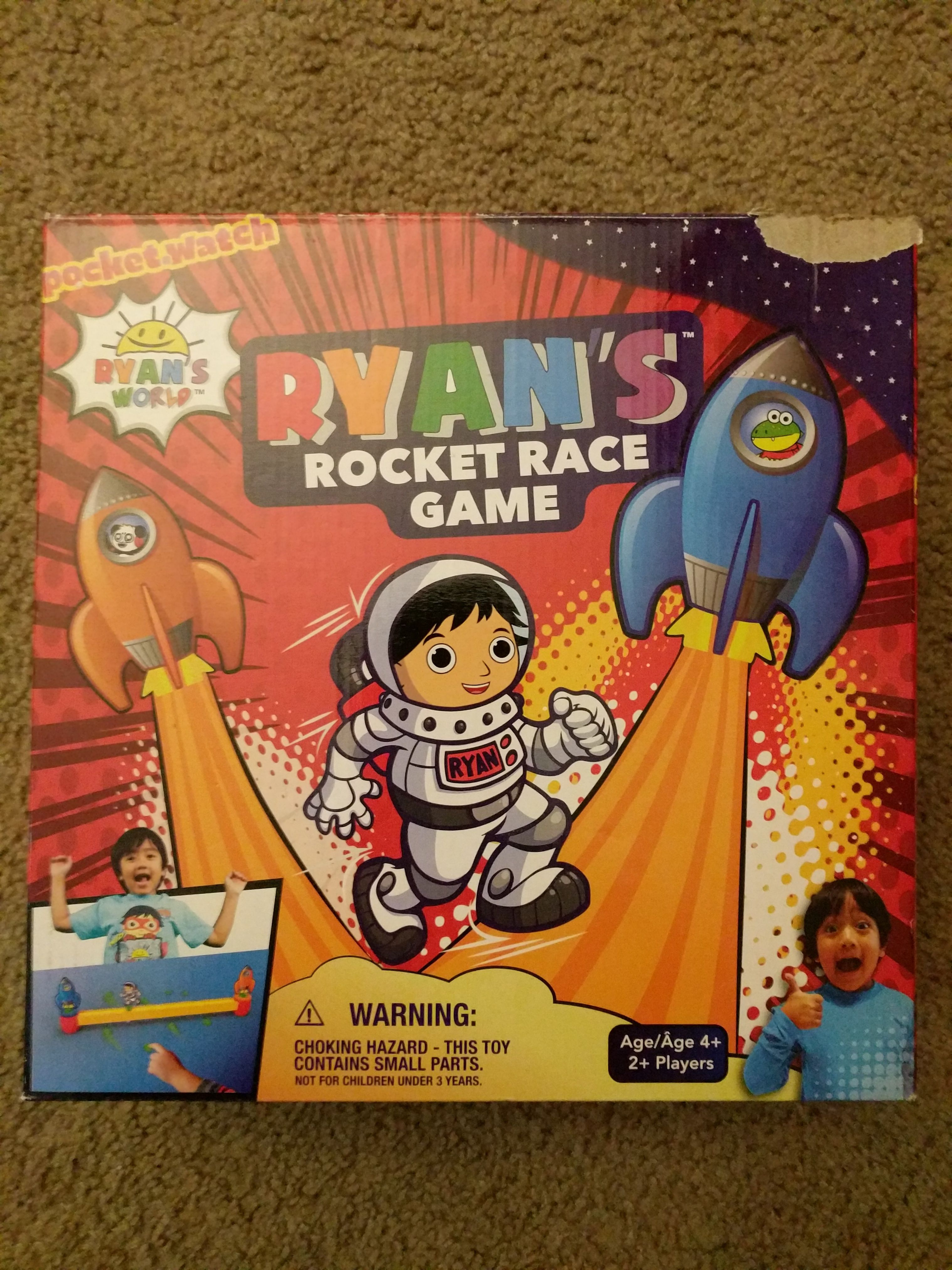 Ryan's Rocket Race doboz