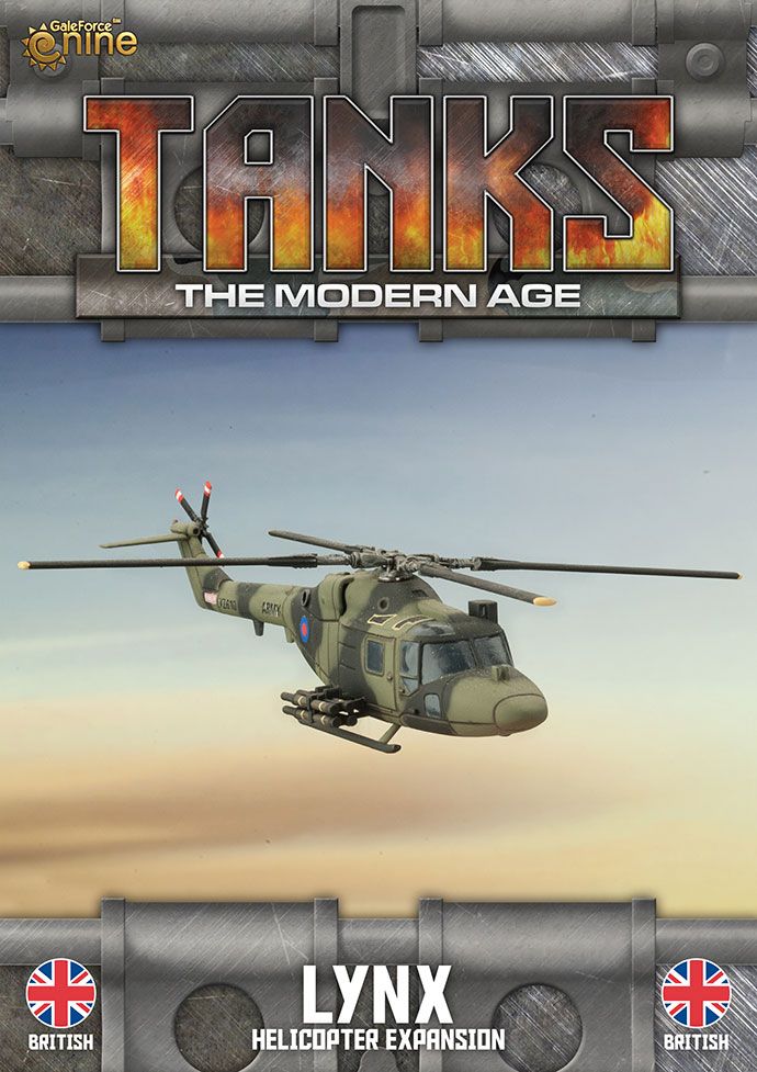 TANKS: The Modern Age – Lynx Helicopter Expansion box art