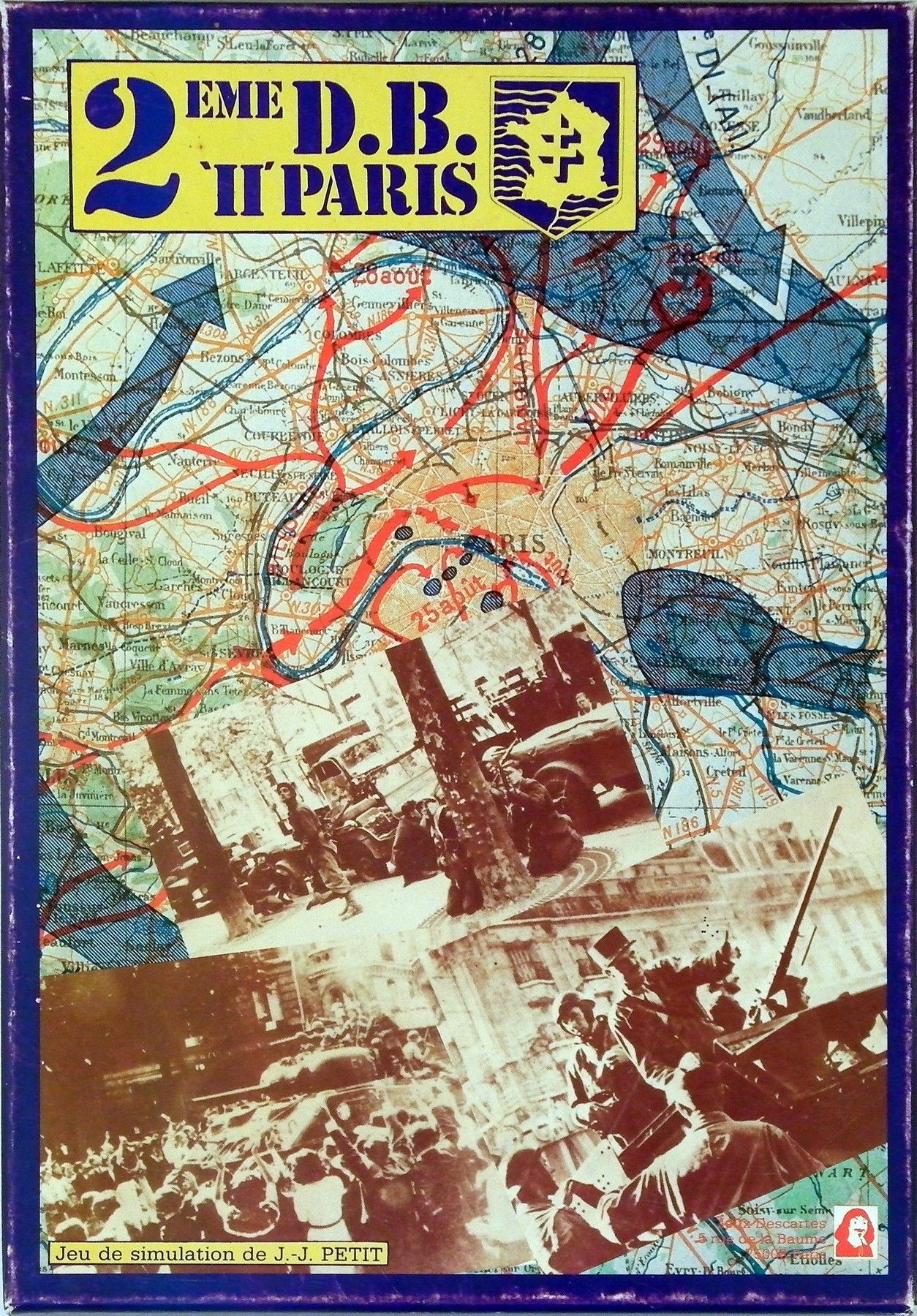 2ème D.B. 'II' Paris doboz