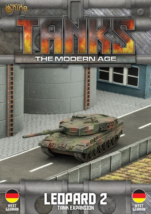 TANKS: The Modern Age – Leopard 2 Tank Expansion box art