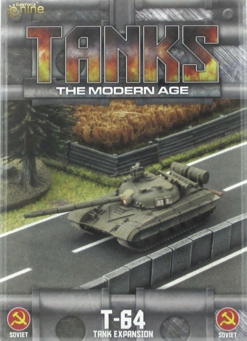 TANKS: The Modern Age – T-64 Tank Expansion box art