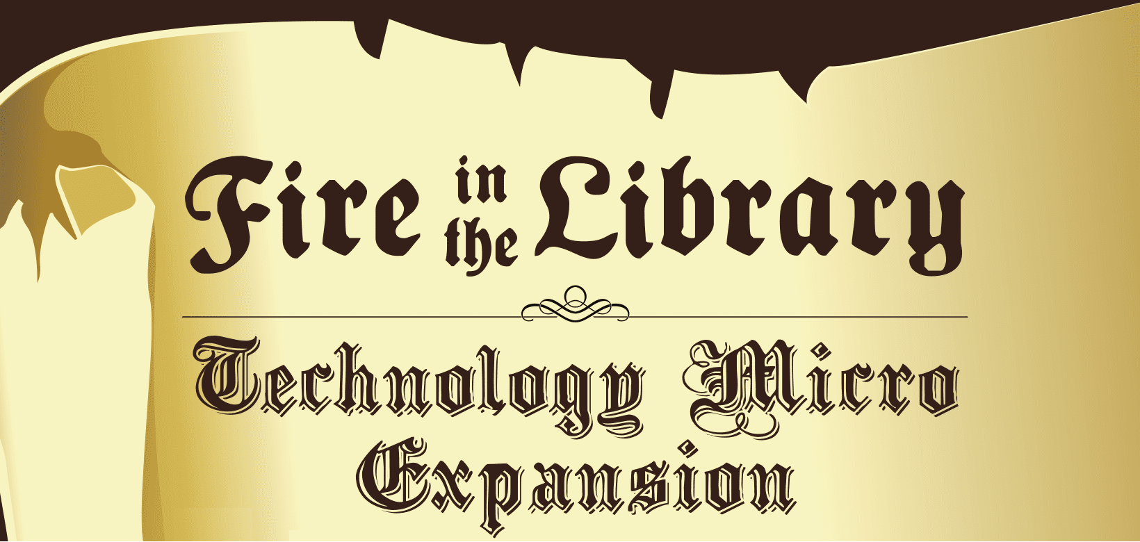 Fire in the Library: Technology box art