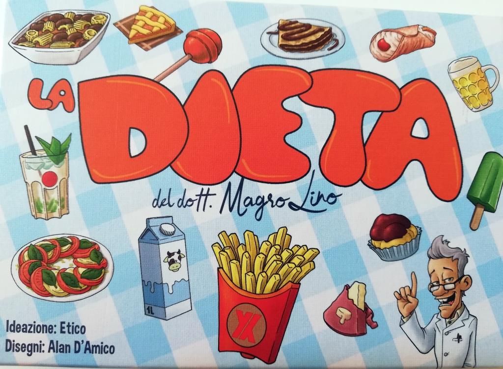 La Dieta del dott. Magro Lino box art