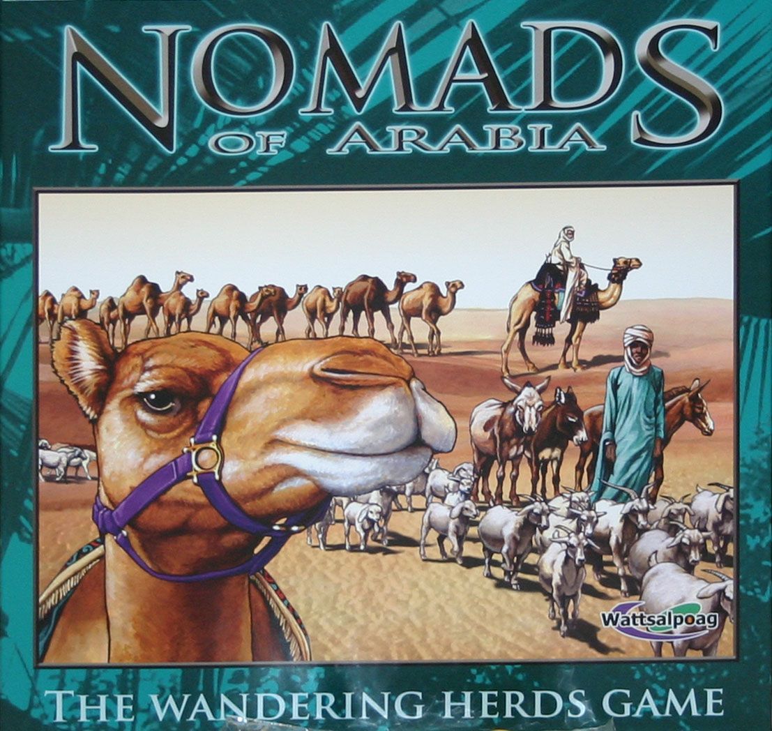 Nomads of Arabia: The Wandering Herds Game doboz