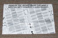 Spy vs. Spy Combat Card Game doboz