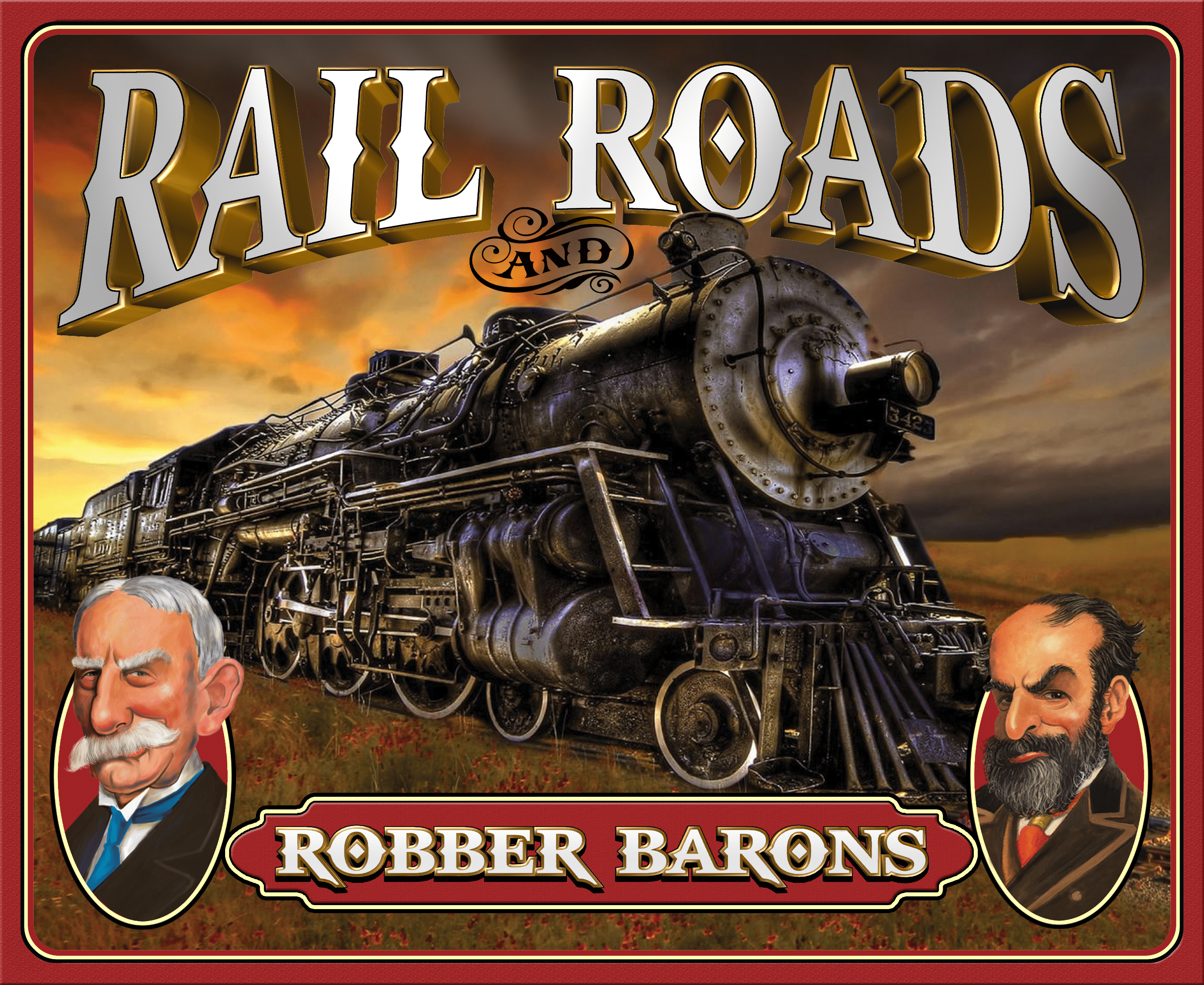 Coperta Rail Roads & Robber Barons