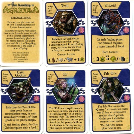 Agricola: Changelings doboz