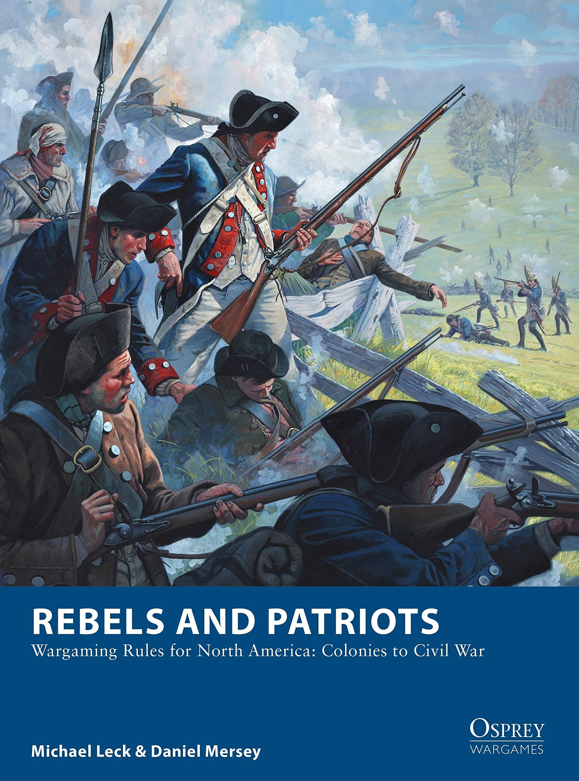 Rebels and Patriots: Wargaming Rules for North America box art