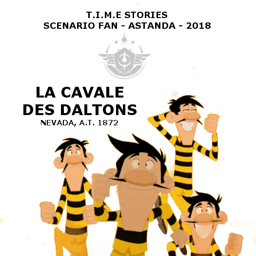 La Cavale des Daltons (fan expansion for T.I.M.E Stories Revolution) doboz