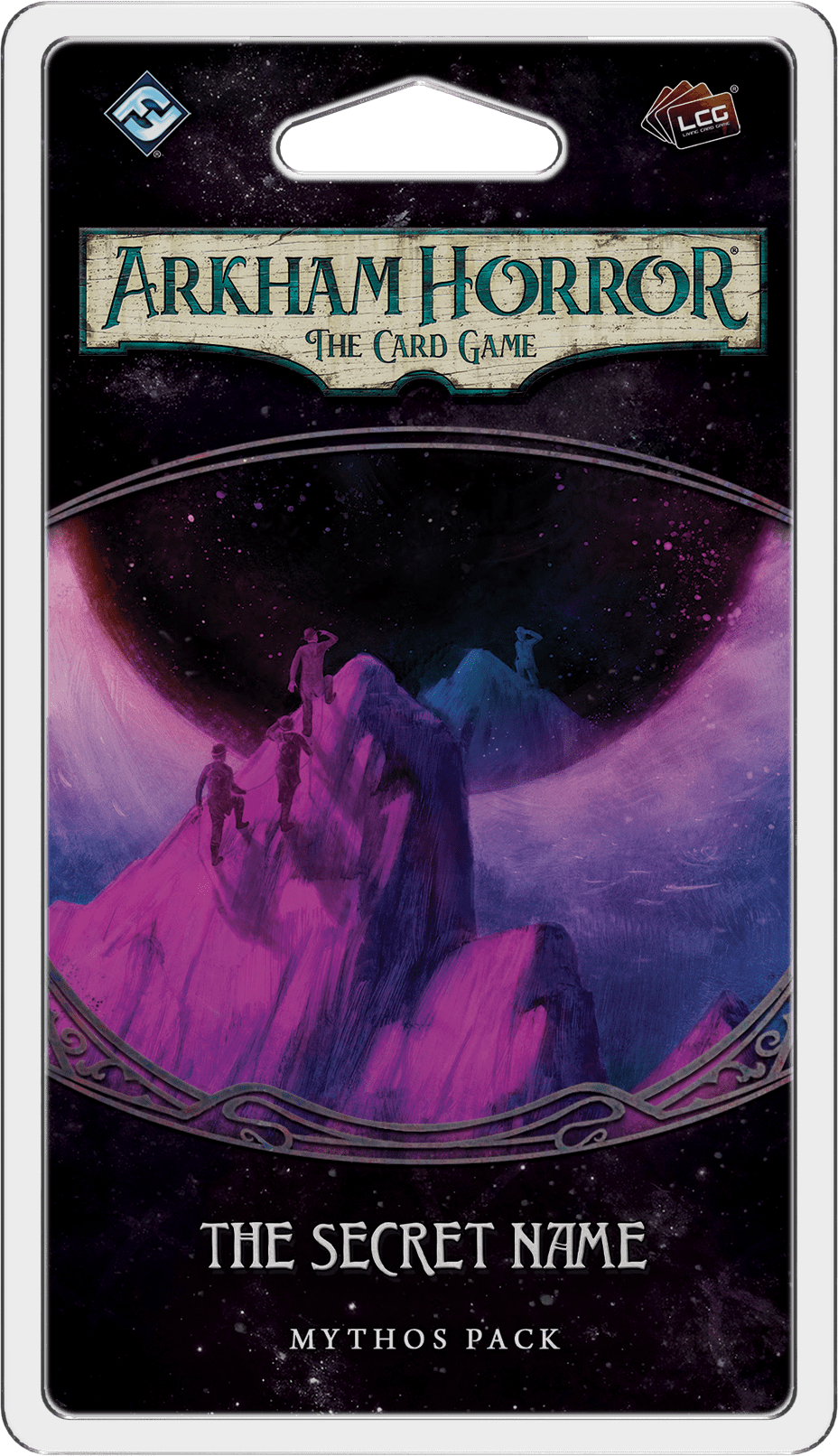 Arkham Horror: The Card Game – The Secret Name: Mythos Pack box art