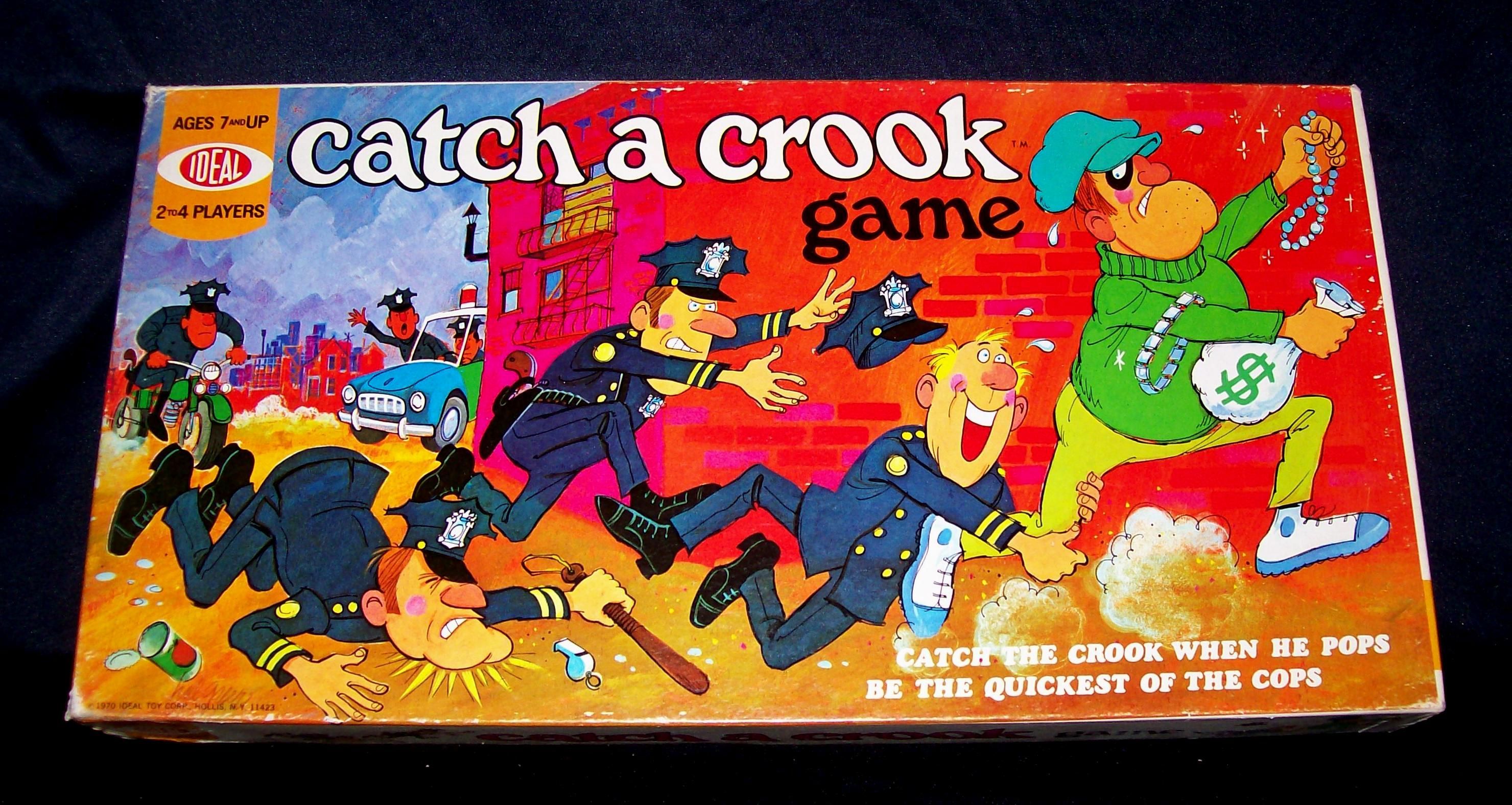 Catch a Crook Game box art