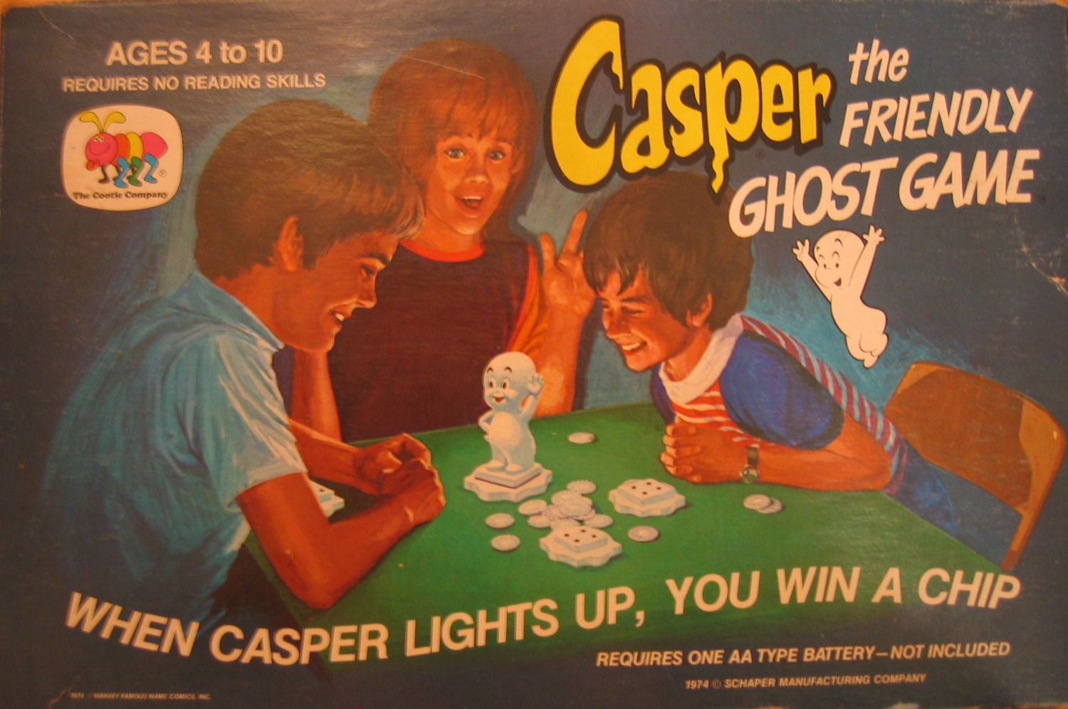 Casper the Friendly Ghost Game box art