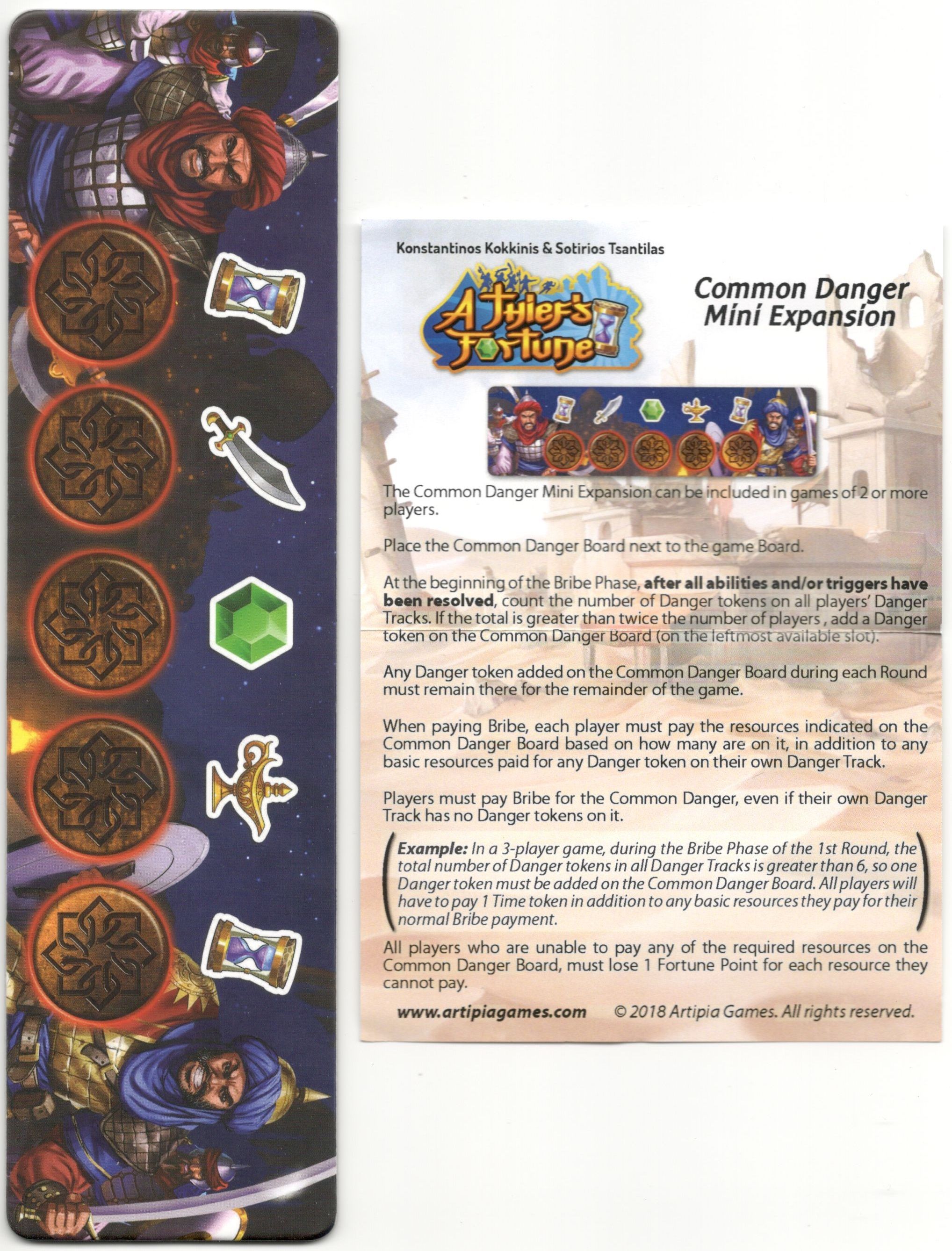 A Thief's Fortune: Common Danger Mini Expansion doboz