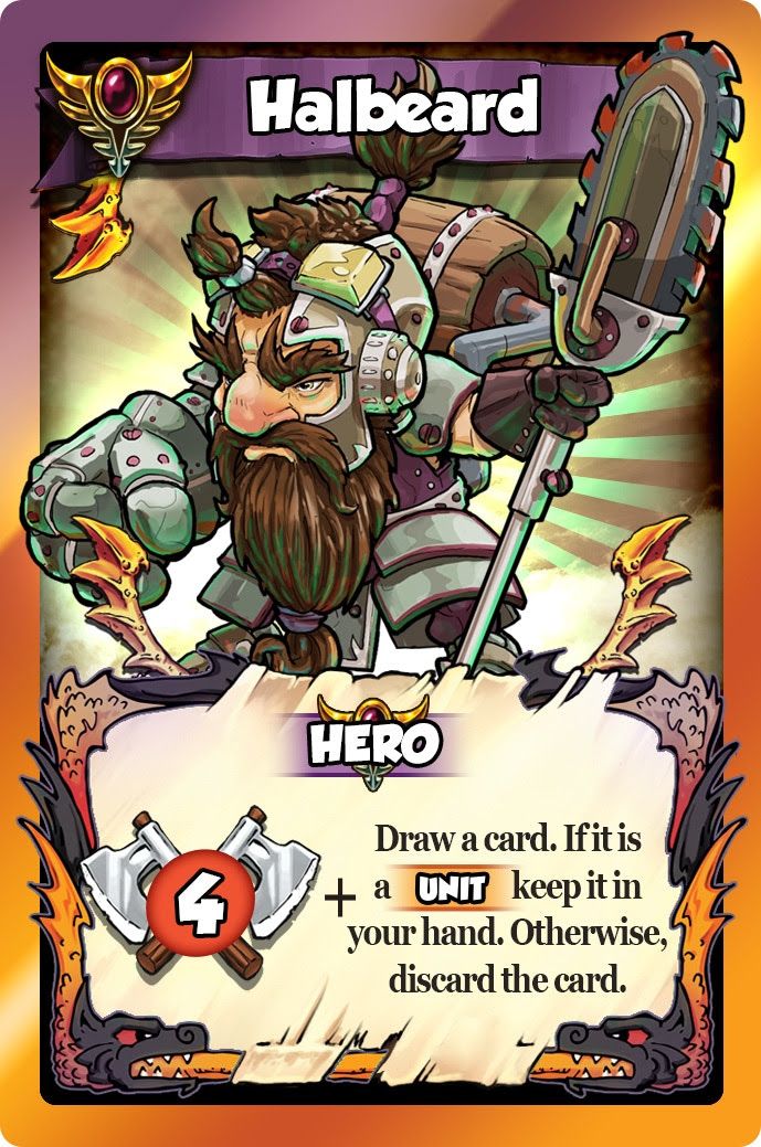 Vikings Gone Wild: Halbeard Promo Card box art