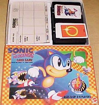 Sonic The Hedgehog Card Game box art