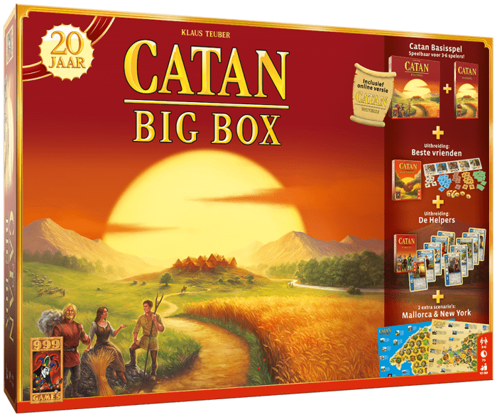Coperta Catan: Big Box Jubileumeditie