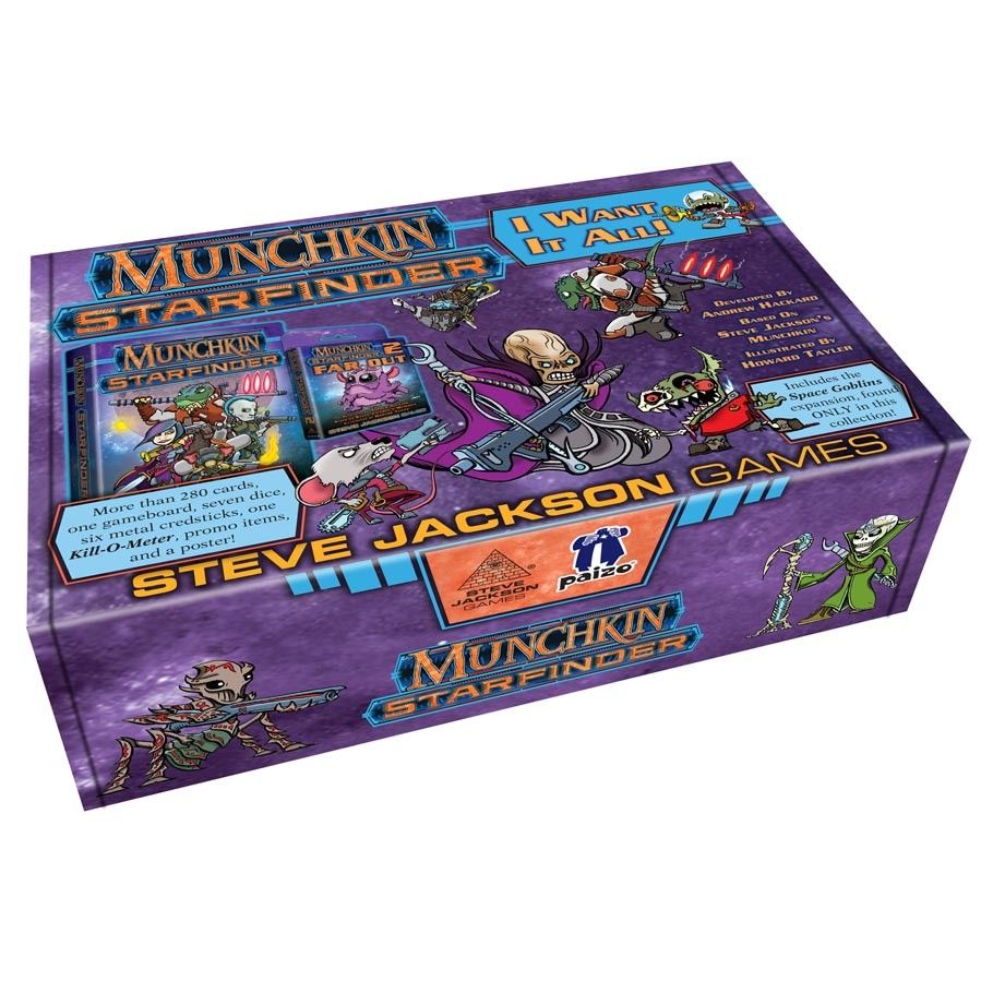 Munchkin Starfinder: I Want It All! doboz