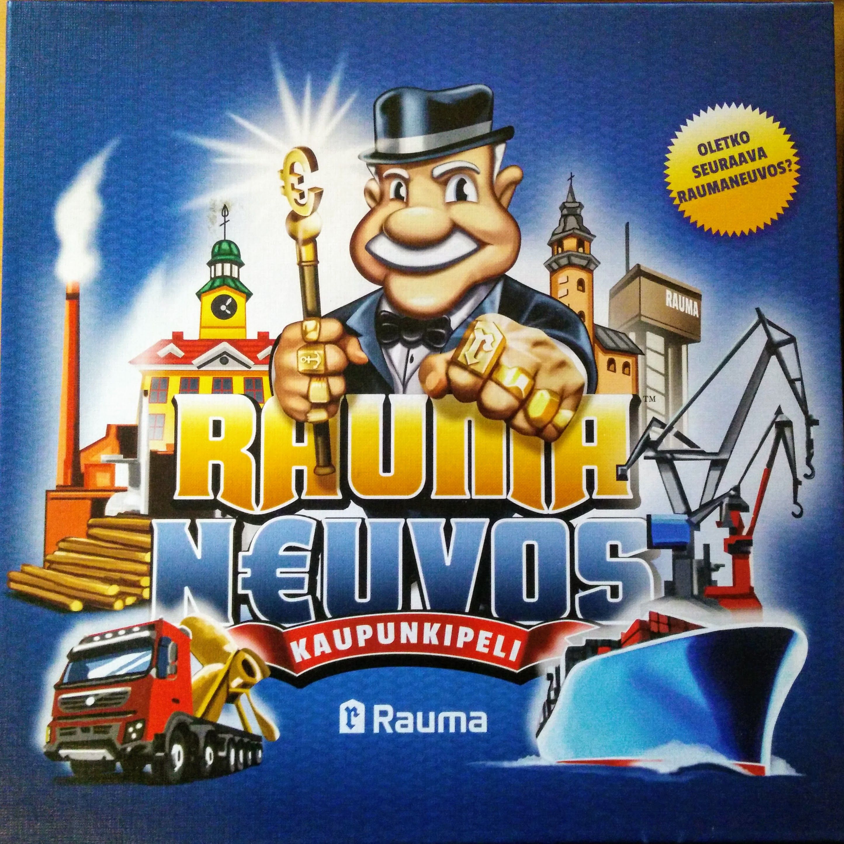Raumaneuvos kaupunkipeli box art