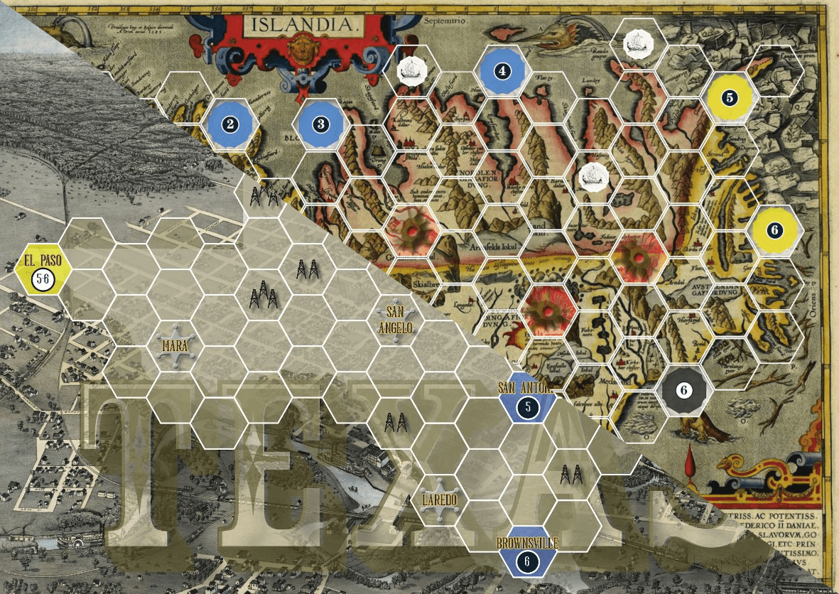 Age of Steam Expansion: Iceland/Texas doboz