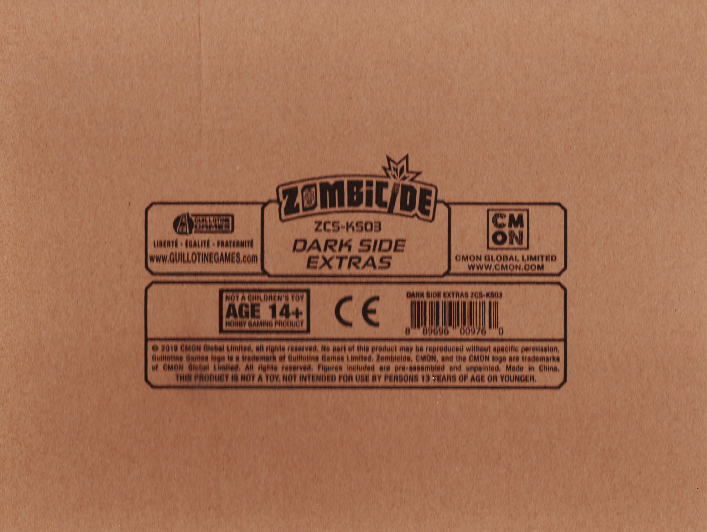 Coperta Zombicide: Invader – Zombicide: Dark Side Extras